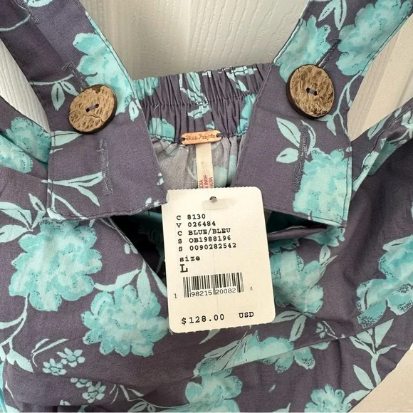 NWT Free People Meet Me in Maui Mini Dress | Free People Mini Dress | Large - Picture 5 of 6